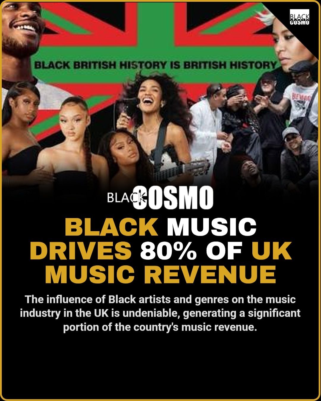 Celebrating Black Music’s 80% Share in UK Market Celebrating Black Music’s 80% Share in UK Market