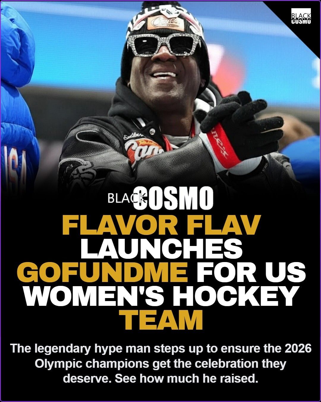 Flavor Flav Funds US Women’s Hockey