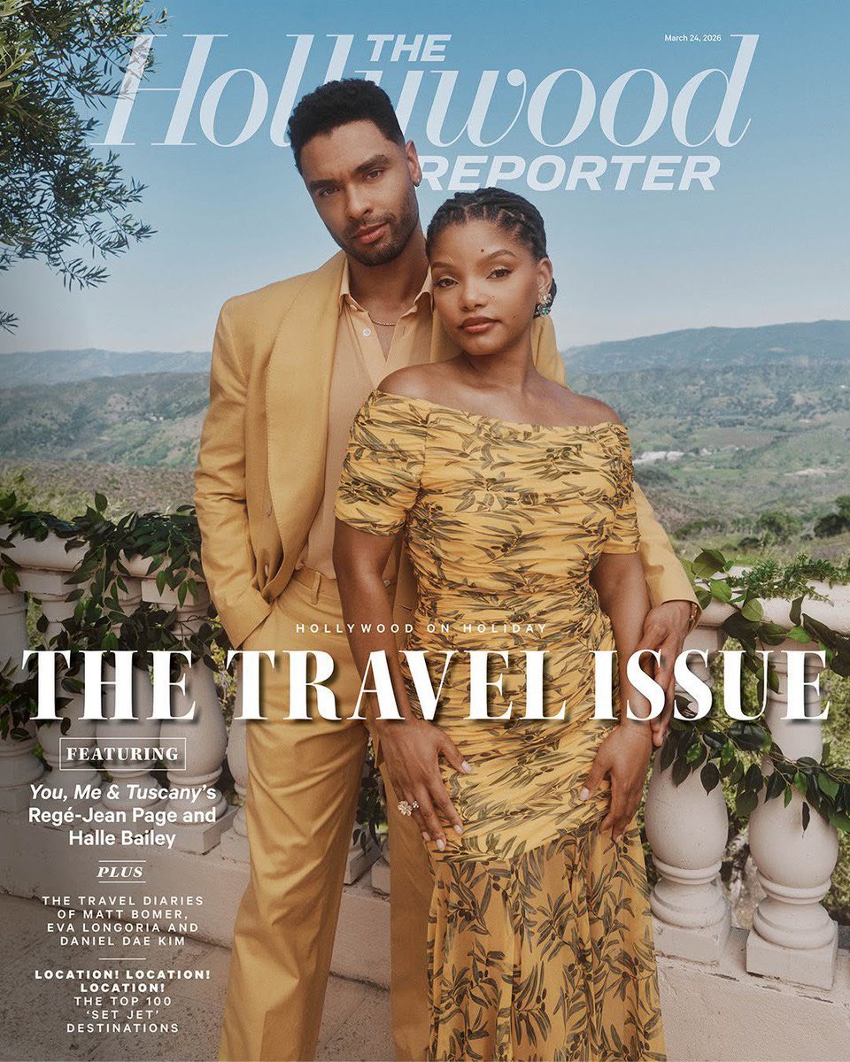 Halle Bailey And Regé-Jean Page Owns The Travel Issue on The Hollywood Reporter’s 2026 Halle Bailey And Regé-Jean Page Owns The Travel Issue on The Hollywood Reporter’s 2026