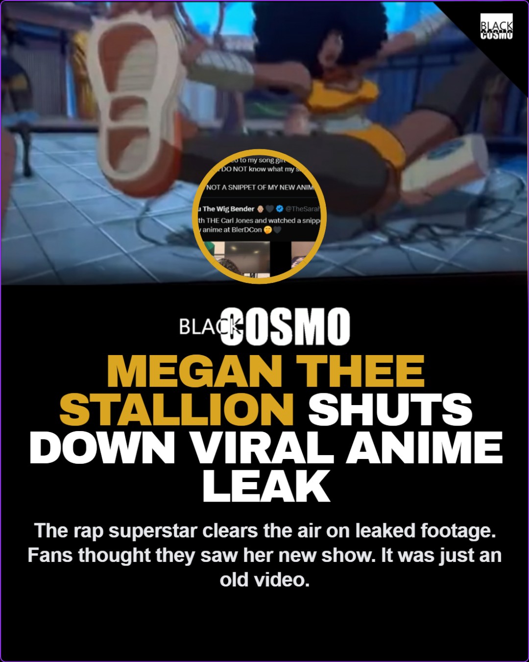 Megan Thee Stallion Slams Hotties Anime Rumors Megan Thee Stallion Slams Hotties Anime Rumors