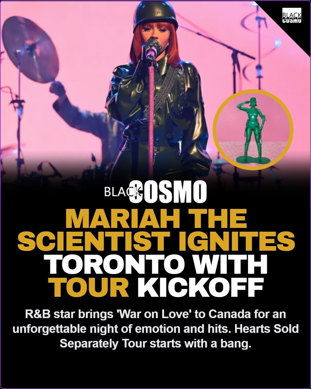 Mariah the Scientist Launches Toronto Tour Mariah the Scientist Launches Toronto Tour