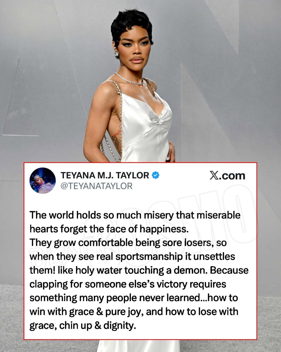 Teyana Taylor Clears the Air on X Teyana Taylor Clears the Air on X