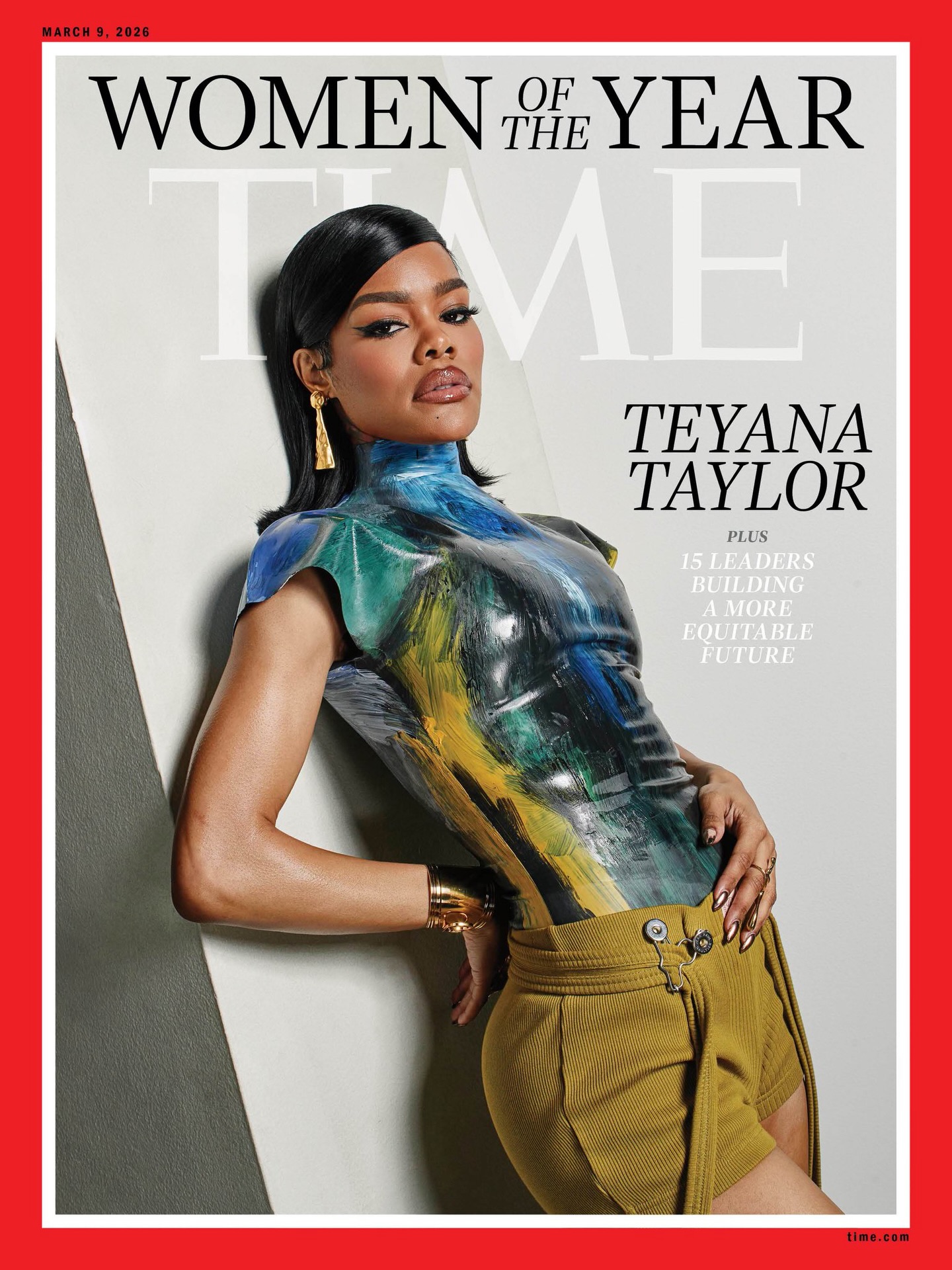 Teyana Taylor Named One Of TIME Magazine’s Women Of The Year 2026 Teyana Taylor smiling confidently at a red carpet event, representing her TIME Women of the Year honor.