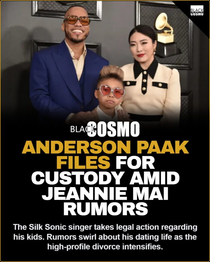 Anderson Paak Wife Custody Request Amid Jeannie Mai Rumors Anderson .Paak’s Wife Files Custody Request as Singer Is Linked to Jeannie Mai!