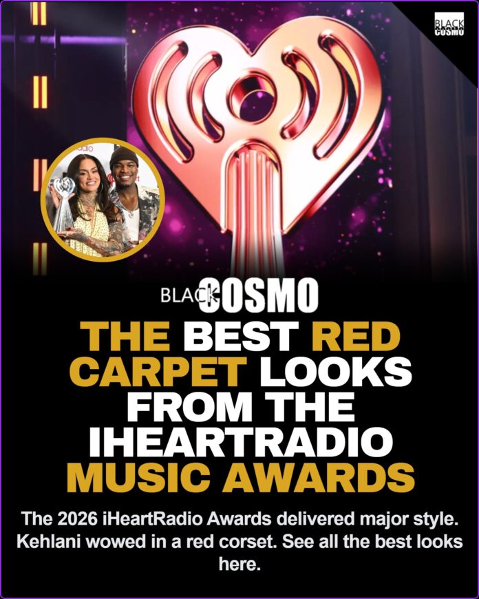 The Best Red Carpet Looks From The iHeartRadio Music Awards 2026 Kehlani stuns in a red satin corset and voluminous Cinderella-style skirt at the 2026 iHeartRadio Music Awards red carpet.