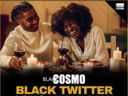 A couple sitting at a restaurant table having a serious conversation while looking at a bill