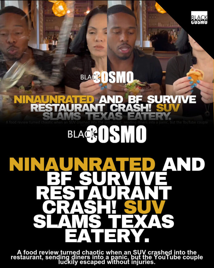 NinaUnrated & Patrick Blackwood Involved in Near-Miss Restaurant Incident β BlkCosmo Cover