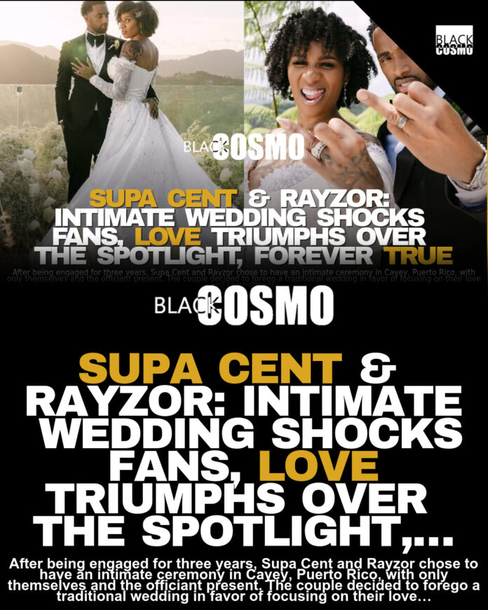 Supa Cent and Rayzor’s Intimate Puerto Rico Wedding Supa Cent and Rayzor’s Intimate Puerto Rico Wedding