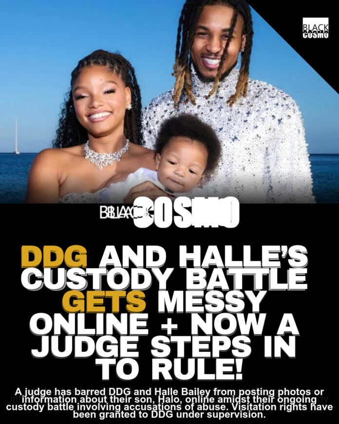 Judge Orders Social Media Restrictions for DDG and Halle Bailey’s Son Halo During Custody Dispute Judge Orders Social Media Restrictions for DDG and Halle Bailey’s Son Halo During Custody Dispute