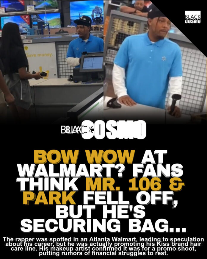 Bow Wow Spotted at Walmart: Atlanta Fan Encounters Bow Wow Spotted at Walmart: Atlanta Fan Encounters