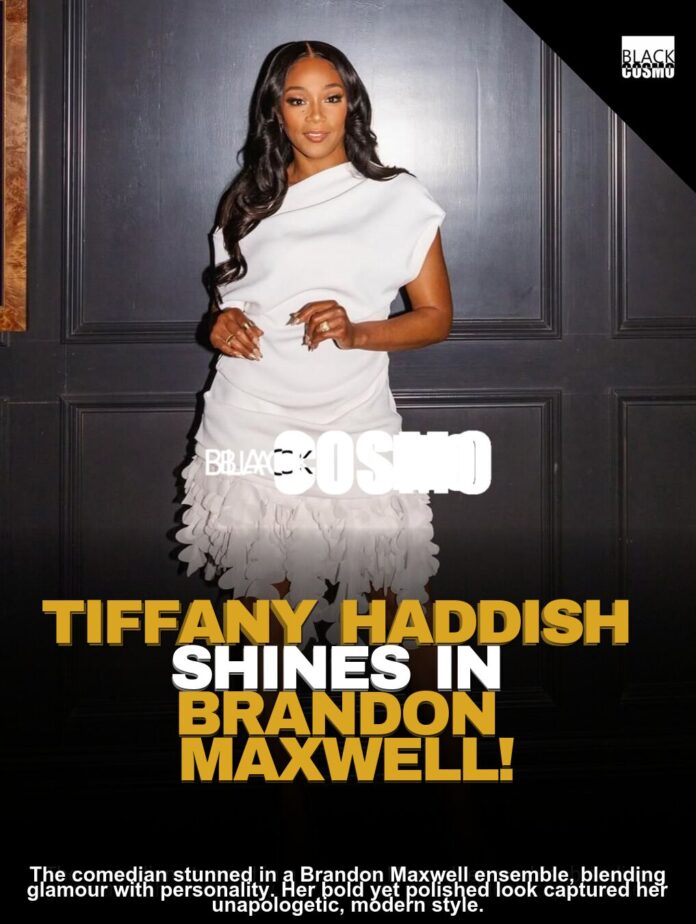Tiff Haddish Sparkles: Brandon Maxwell on Kimmel Tiff Haddish Sparkles: Brandon Maxwell on Kimmel