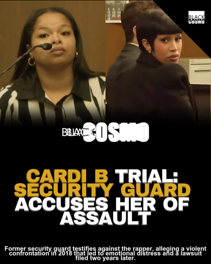 Cardi B Trial: Guard Alleges Assault & Humiliation Cardi B Trial: Guard Alleges Assault & Humiliation