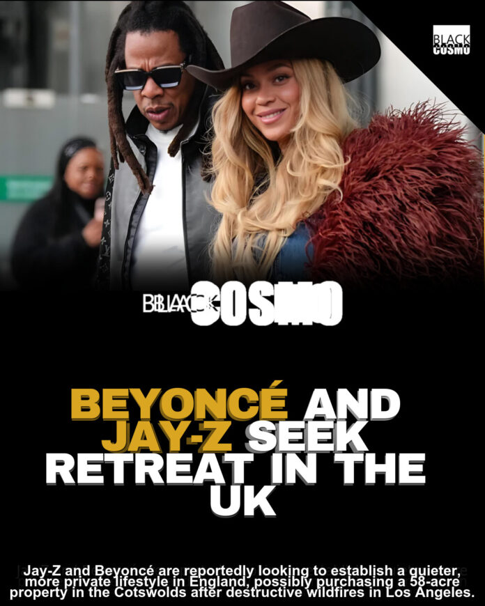 Jay-Z & Beyoncé: UK Mega-Estate After LA Fires? Jay-Z & Beyoncé: UK Mega-Estate After LA Fires?