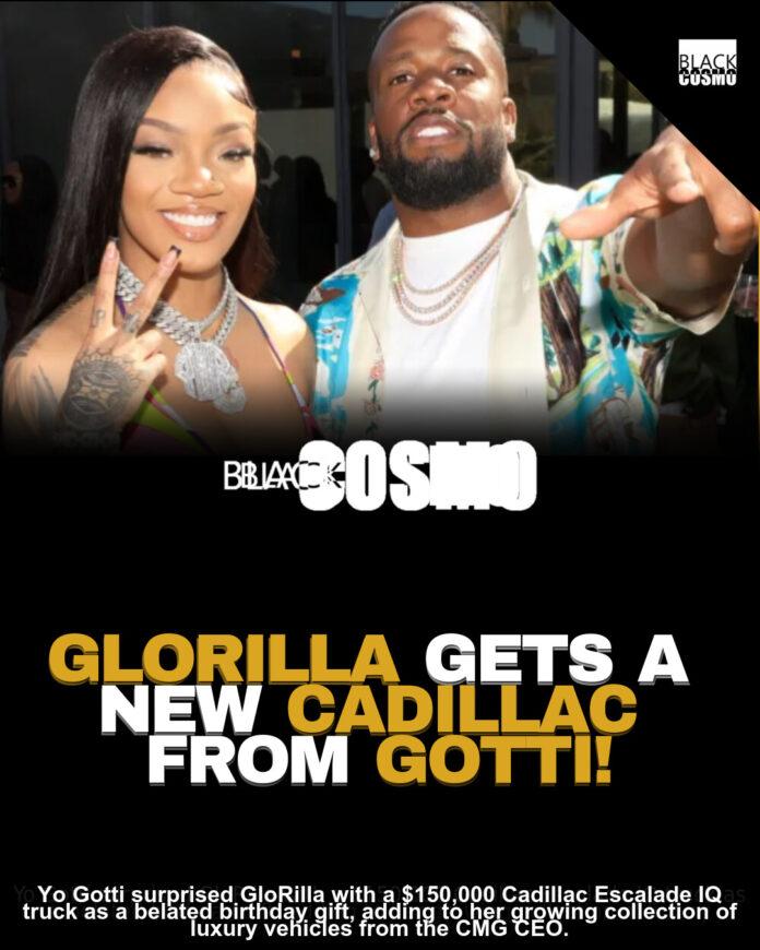 GloRilla’s $150K Birthday Cadillac from Yo Gotti!
GloRilla Gets $150K Cadillac from Yo Gotti for Birthday GloRilla’s $150K Birthday Cadillac from Yo Gotti!
GloRilla Gets $150K Cadillac from Yo Gotti for Birthday