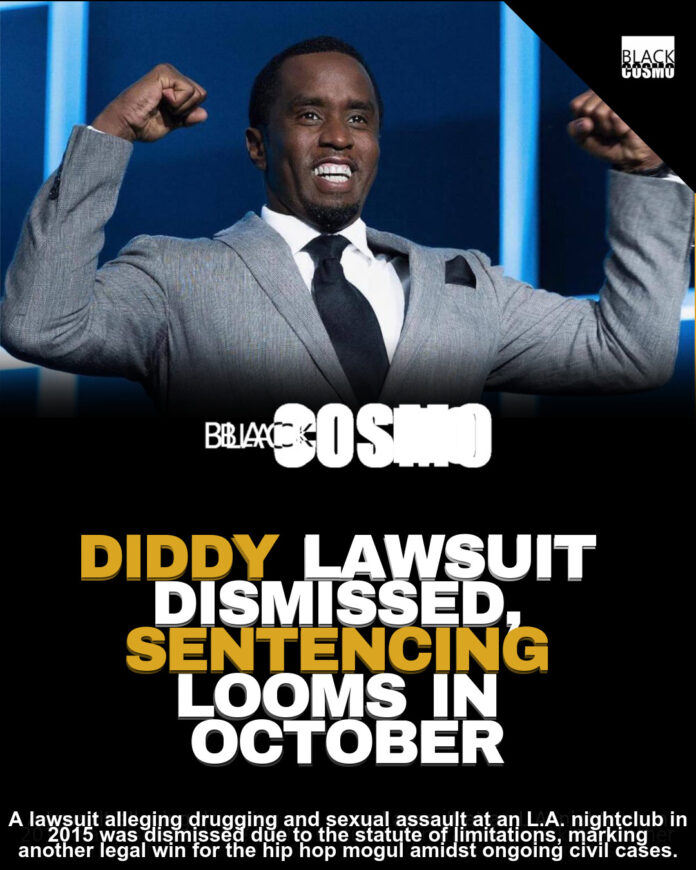 Diddy’s Assault Lawsuit Tossed; Awaits Sentencing Diddy’s Assault Lawsuit Tossed; Awaits Sentencing