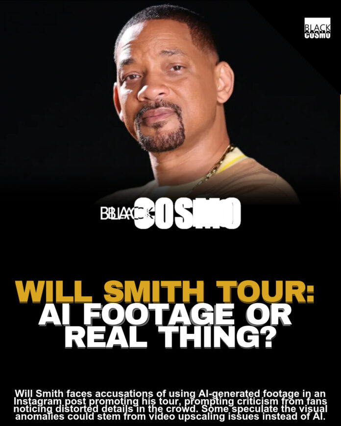 Will Smith AI Controversy: Tour Promo Backlash Will Smith AI Controversy: Tour Promo Backlash