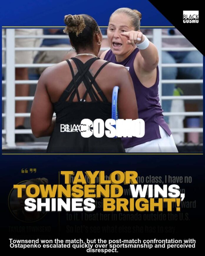 Townsend vs. Ostapenko: Spicy Showdown! Townsend vs. Ostapenko: Spicy Showdown!