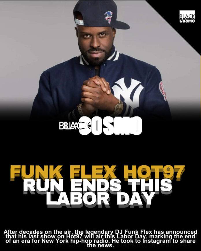 Funk Flex Farewell: Last Hot97 Show This Labor Day Funk Flex Farewell: Last Hot97 Show This Labor Day