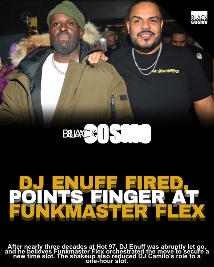 DJ Enuff Fired? Funk Flex Drama at Hot 97 DJ Enuff Fired? Funk Flex Drama at Hot 97