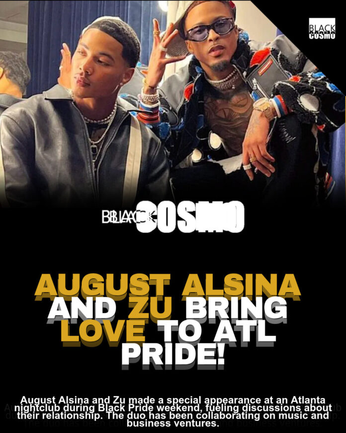 August Alsina & Zu at ATL Pride Spark Dating Rumors August Alsina & Zu at ATL Pride Spark Dating Rumors