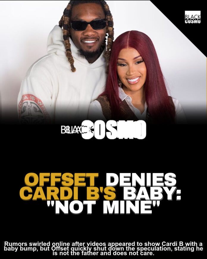 Offset Denies Paternity Amidst Cardi B Pregnancy Rumors Offset Denies Paternity Amidst Cardi B Pregnancy Rumors