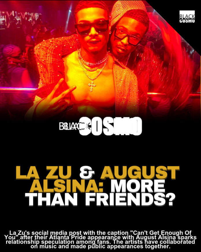La Zu & August Alsina: Relationship Confirmed at ATL Pride? La Zu & August Alsina: Relationship Confirmed at ATL Pride?