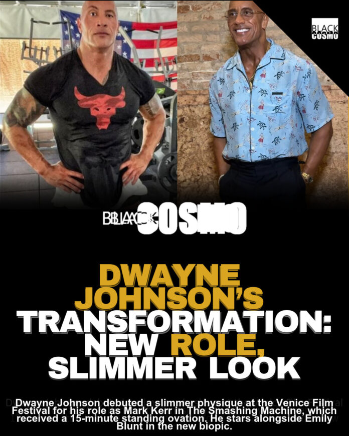 The Rock’s Shocking Transformation: Smashing Machine Premiere The Rock’s Shocking Transformation: Smashing Machine Premiere