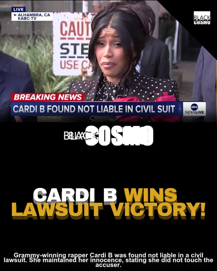 Cardi B Wins Civil Lawsuit! Cardi B Wins Civil Lawsuit!