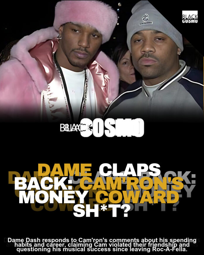 Dame Dash/Cam’ron Feud: Cowardice & RocaFella Secrets? Dame Dash/Cam’ron Feud: Cowardice & RocaFella Secrets?