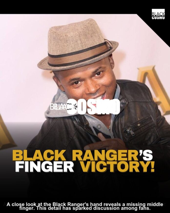Black Ranger’s Missing Finger?! Black Ranger’s Missing Finger?!