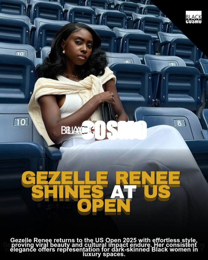 Gezelle Renee: US Open 2025 Courtside Style Gezelle Renee: US Open 2025 Courtside Style
