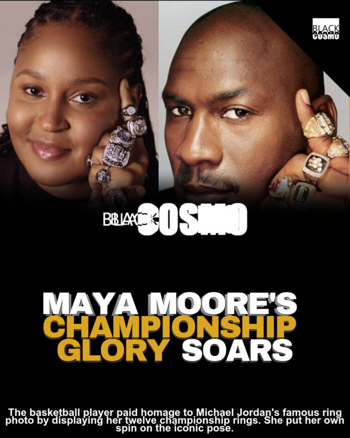 Maya Moore’s Jordan Ring Pic Twist Maya Moore’s Jordan Ring Pic Twist