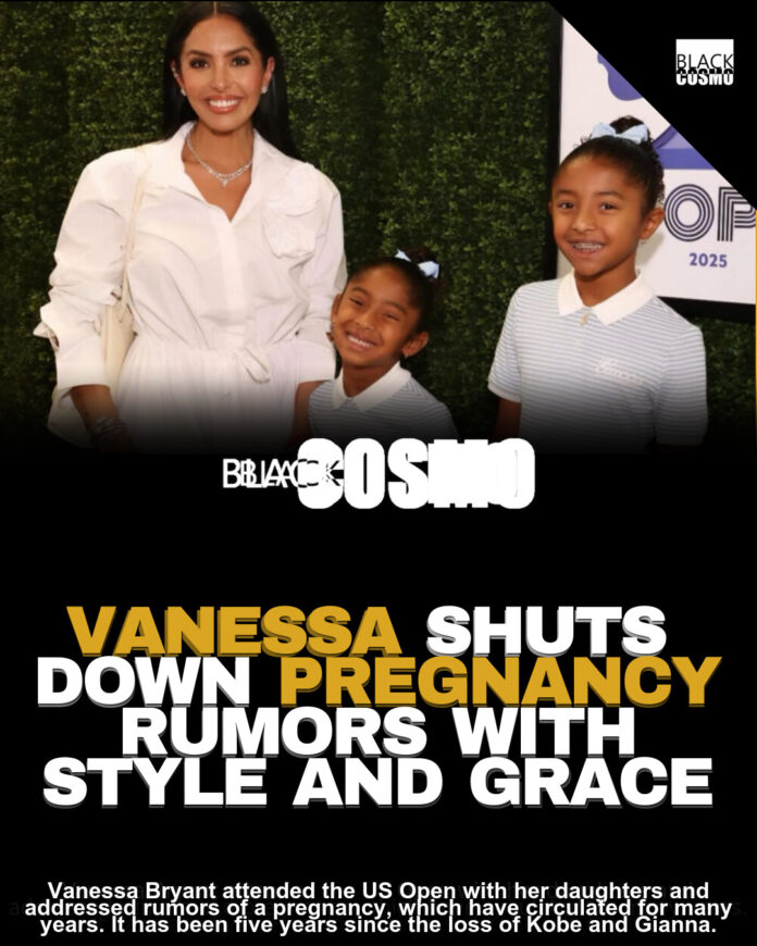 Vanessa Bryant: No Pregnancy, Just Cocktails at US Open Vanessa Bryant: No Pregnancy, Just Cocktails at US Open