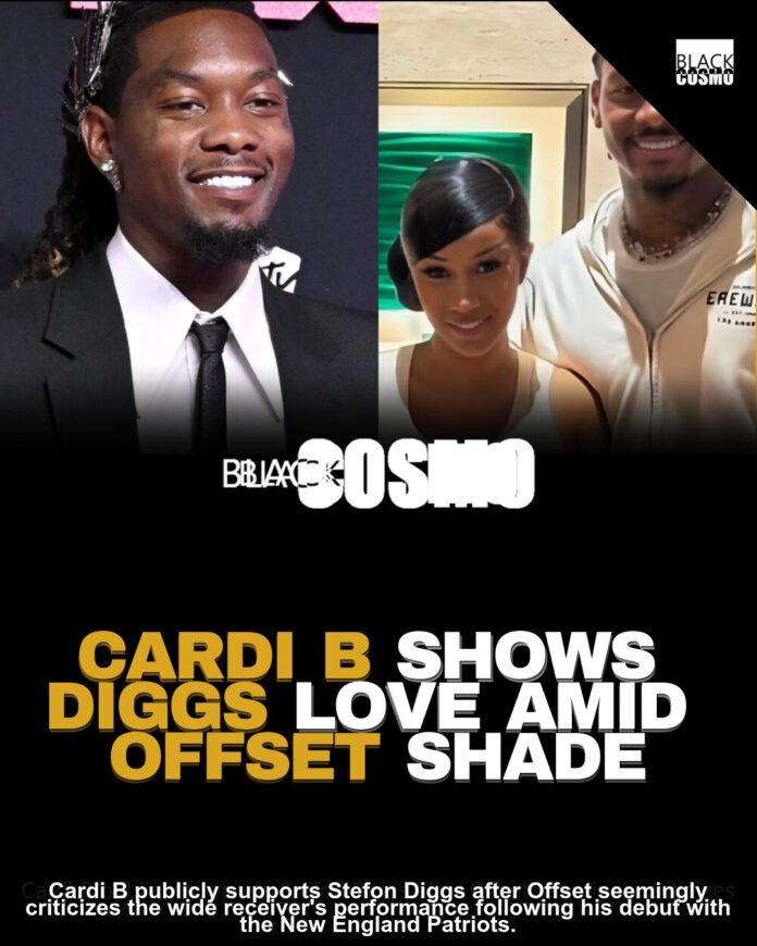 Cardi B ❤️ Stefon Diggs After Offset’s Patriots Diss Cardi B ❤️ Stefon Diggs After Offset’s Patriots Diss