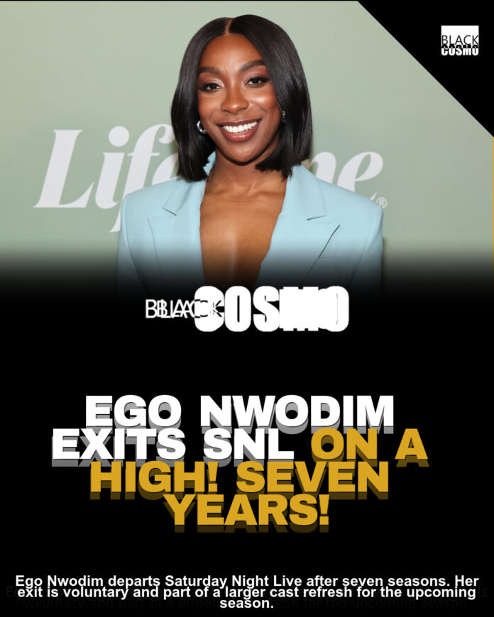 Ego Nwodim Leaves SNL! Ego Nwodim Leaves SNL!