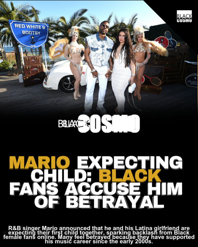 Mario’s Pregnant Latina GF Sparks Black Women Backlash Mario’s Pregnant Latina GF Sparks Black Women Backlash
