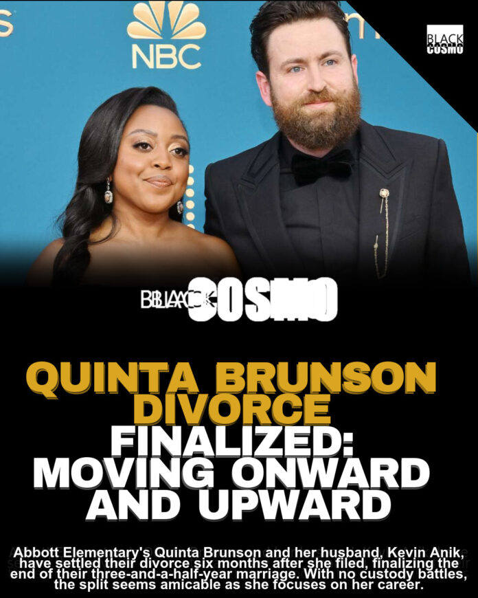 Quinta Brunson Officially Divorced From Kevin Anik Quinta Brunson Officially Divorced From Kevin Anik