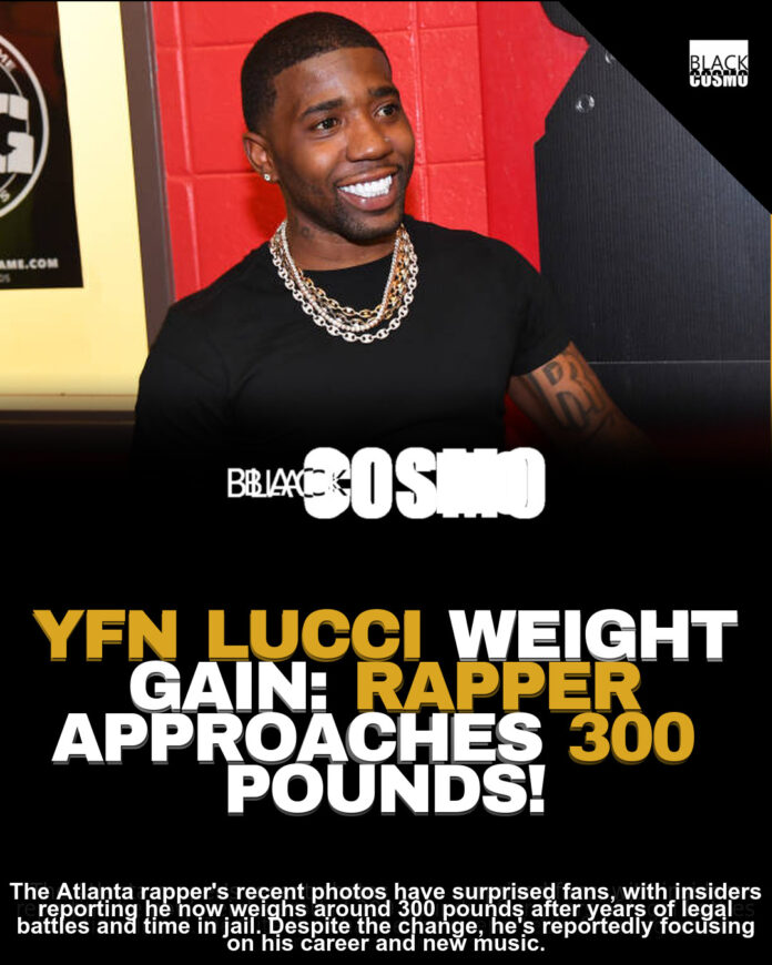 YFN Lucci Weight Gain: Rapper Nears 300 Lbs! YFN Lucci Weight Gain: Rapper Nears 300 Lbs!