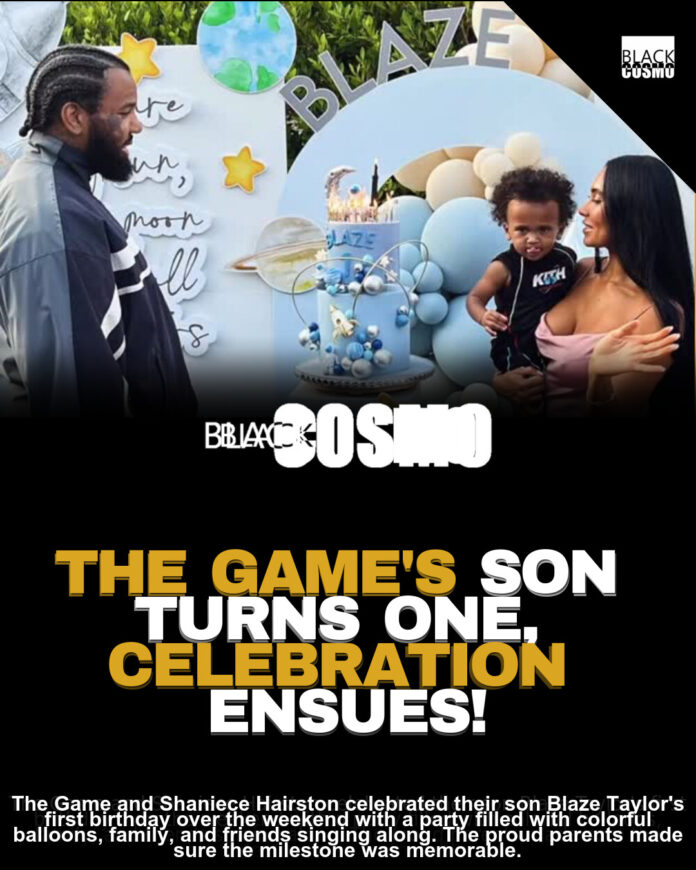 The Game & Shaniece Hairston Celebrate Blaze’s 1st Birthday The Game & Shaniece Hairston Celebrate Blaze’s 1st Birthday