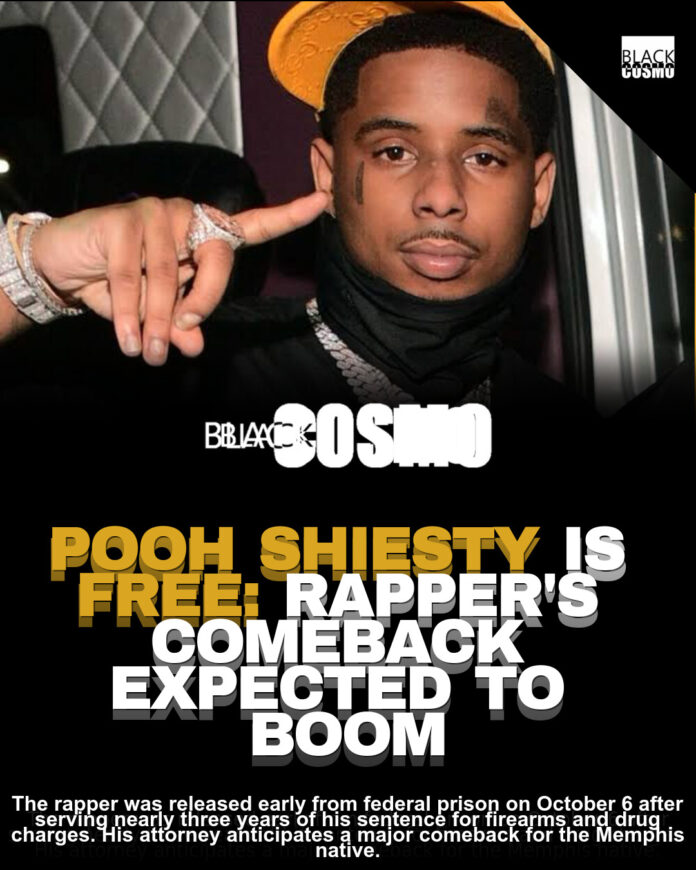 Pooh Shiesty Released! Rapper Home After 3 Years 🐍🔥 Pooh Shiesty Released! Rapper Home After 3 Years 🐍🔥