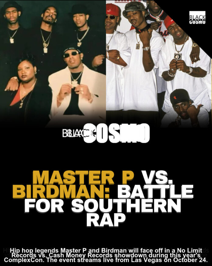 Master P vs. Birdman: Epic Cash Money Verzuz No Limit! Master P vs. Birdman: Epic Cash Money Verzuz No Limit!