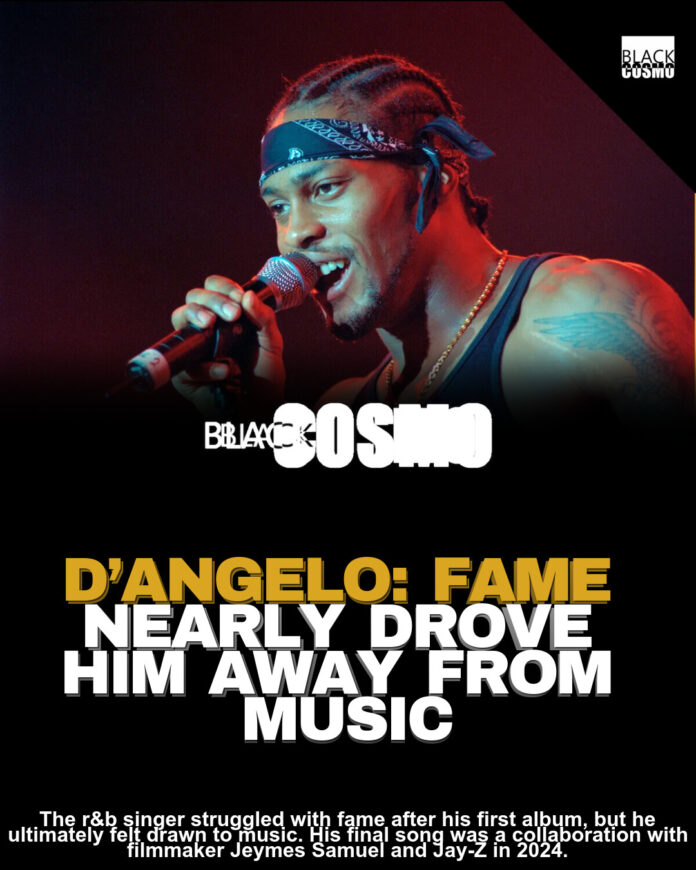 D’Angelo: Music Love Made Him Feel ‘Cursed’ D’Angelo: Music Love Made Him Feel ‘Cursed’