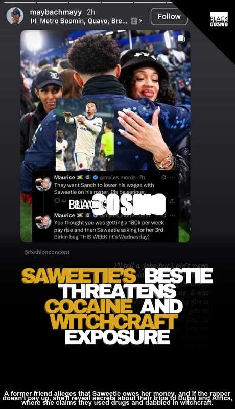 Saweetie’s BFF EXPOSES Dubai Trips, Dr*gs, & Husbands! Saweetie’s BFF EXPOSES Dubai Trips, Dr*gs, & Husbands!