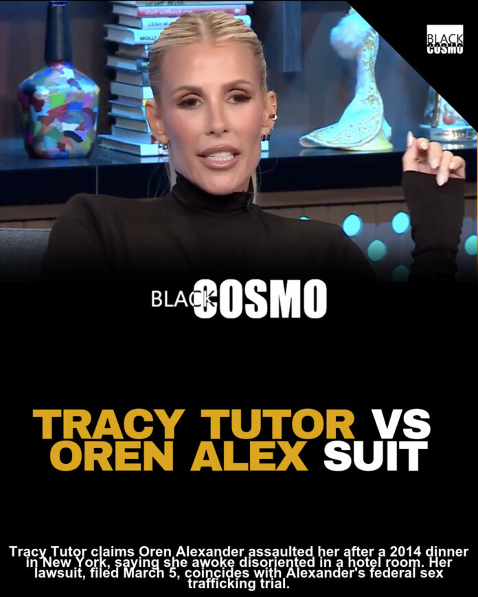 Tracy Tutor Alleges Oren Alexander Drugged Her in 2014 Tracy Tutor Alleges Oren Alexander Drugged Her in 2014