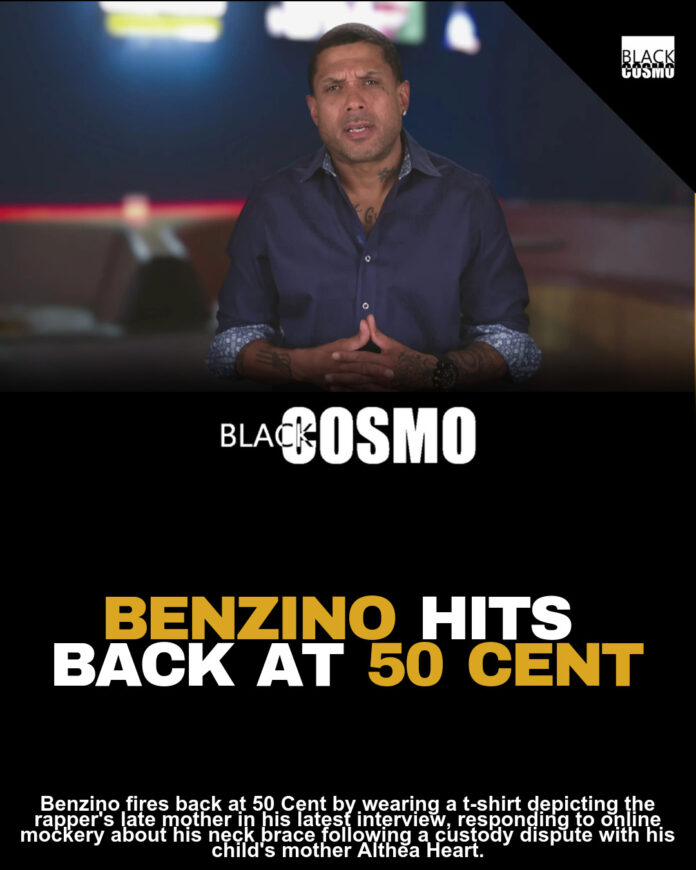 Benzino Targets 50 Cent After Controversial Neck Brace Post Benzino Targets 50 Cent After Controversial Neck Brace Post