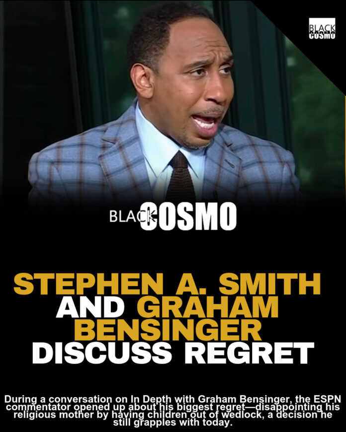 Stephen A. Smith Opens Up About Troubling Moment With Devout Mother Stephen A. Smith Opens Up About Troubling Moment With Devout Mother