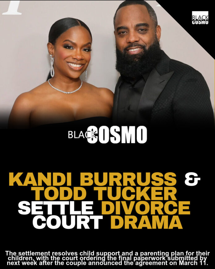 Kandi Burruss & Todd Tucker Settle Divorce Court Drama Kandi Burruss & Todd Tucker Settle Divorce Court Drama
