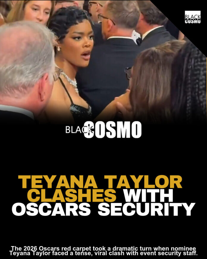 Teyana Taylor Clashes with Oscars Security Teyana Taylor Clashes with Oscars Security
