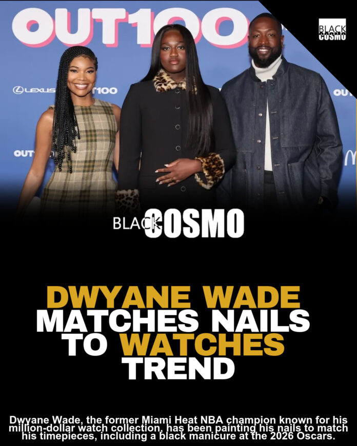 Dwyane Wade Paints Nails to Match His Watches – PICS Dwyane Wade Paints Nails to Match His Watches – PICS