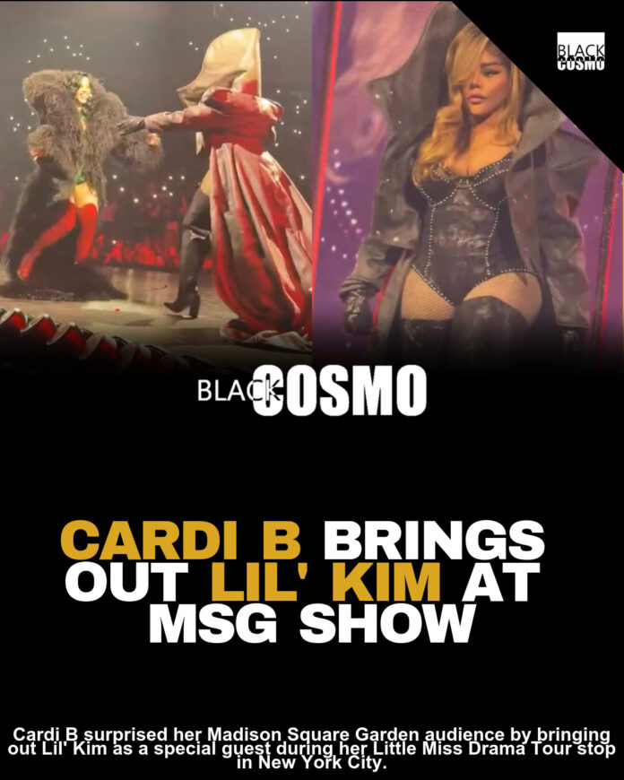 Cardi B Brings Out Lil’ Kim at MSG | NYC Reacts Cardi B Brings Out Lil’ Kim at MSG | NYC Reacts